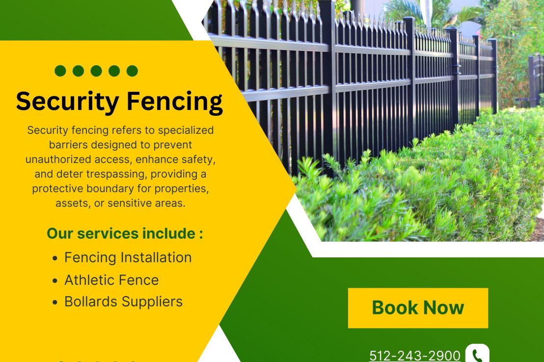 Professional Security Fencing Installation in Austin